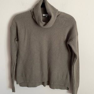 Madewell Turtleneck Cotton Blend Sweater XS